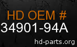 hd 34901-94A genuine part number