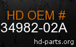 hd 34982-02A genuine part number