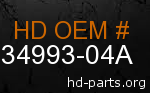 hd 34993-04A genuine part number
