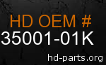 hd 35001-01K genuine part number