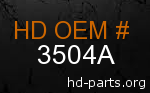 hd 3504A genuine part number