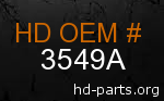 hd 3549A genuine part number