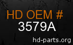 hd 3579A genuine part number
