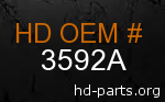 hd 3592A genuine part number
