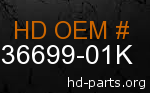 hd 36699-01K genuine part number