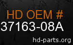 hd 37163-08A genuine part number
