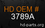 hd 3789A genuine part number
