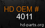 hd 4011 genuine part number