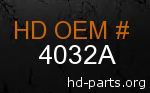 hd 4032A genuine part number