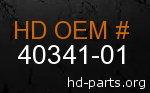 hd 40341-01 genuine part number