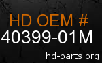 hd 40399-01M genuine part number