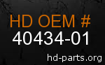 hd 40434-01 genuine part number