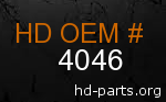hd 4046 genuine part number