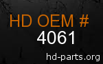 hd 4061 genuine part number