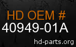 hd 40949-01A genuine part number