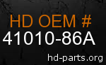 hd 41010-86A genuine part number