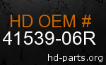 hd 41539-06R genuine part number