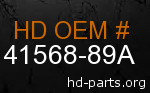 hd 41568-89A genuine part number