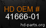 hd 41666-01 genuine part number