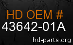 hd 43642-01A genuine part number