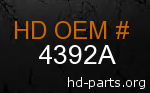 hd 4392A genuine part number