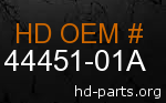 hd 44451-01A genuine part number
