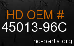 hd 45013-96C genuine part number