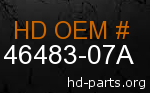 hd 46483-07A genuine part number