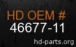 hd 46677-11 genuine part number