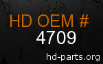 hd 4709 genuine part number