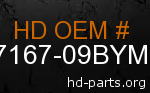 hd 47167-09BYM genuine part number