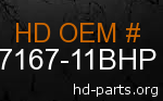 hd 47167-11BHP genuine part number