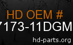 hd 47173-11DGM genuine part number