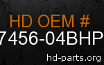 hd 47456-04BHP genuine part number