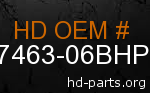 hd 47463-06BHP genuine part number