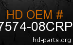 hd 47574-08CRP genuine part number