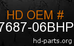hd 47687-06BHP genuine part number