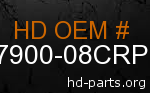 hd 47900-08CRP genuine part number
