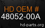 hd 48052-00A genuine part number