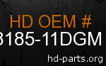 hd 48185-11DGM genuine part number