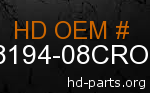 hd 48194-08CRO genuine part number