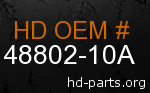 hd 48802-10A genuine part number