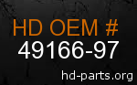 hd 49166-97 genuine part number