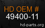 hd 49400-11 genuine part number