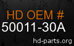 hd 50011-30A genuine part number