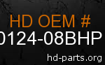 hd 50124-08BHP genuine part number