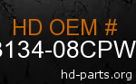 hd 53134-08CPW genuine part number