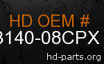 hd 53140-08CPX genuine part number