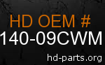 hd 53140-09CWM genuine part number