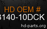 hd 53140-10DCK genuine part number
